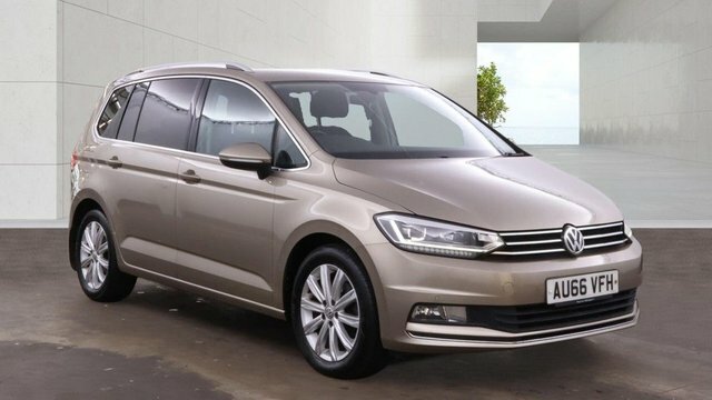 Volkswagen Touran 2016 2.0 Tdi Bluemotion Tech Sel Mpv Ma Beige