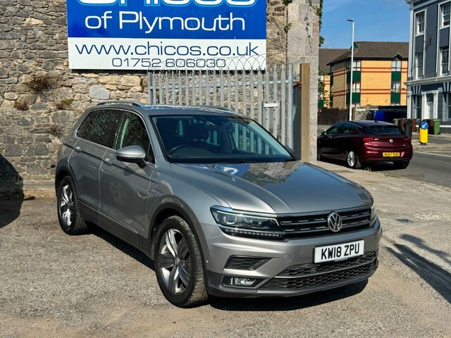 Volkswagen Tiguan 2018 2.0 Tdi Sel Suv Dsg Euro 6 Ss KW18ZPU Silver #2