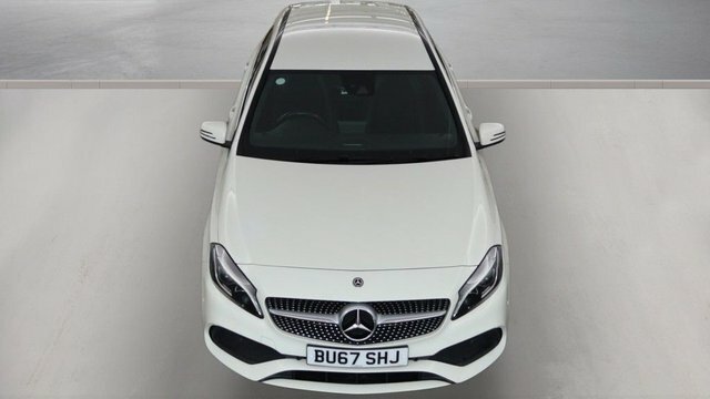 Mercedes-Benz A Class 2017 1.6 A160 Amg Line Premium Hatchback Pet White #6