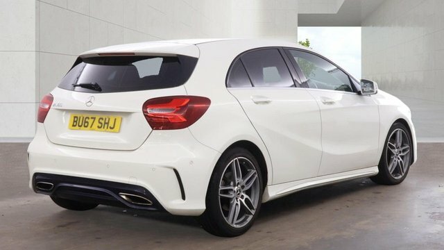 Mercedes-Benz A Class 2017 1.6 A160 Amg Line Premium Hatchback Pet White #5