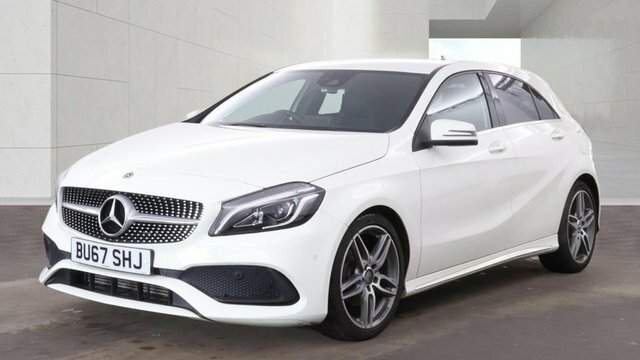Mercedes-Benz A Class 2017 1.6 A160 Amg Line Premium Hatchback Pet White
