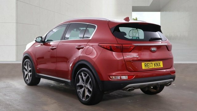 Kia Sportage 2017 2.0 Crdi Gt-line Suv Awd Eu Red #5