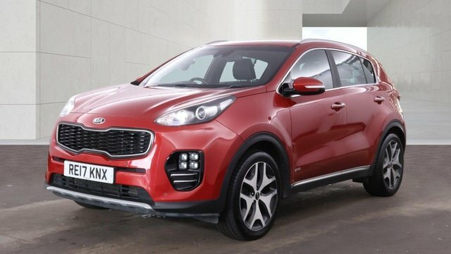Kia Sportage 2017 2.0 Crdi Gt-line Suv Awd Eu Red #2