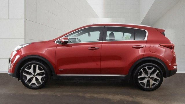 Kia Sportage 2017 2.0 Crdi Gt-line Suv Awd Eu Red #4