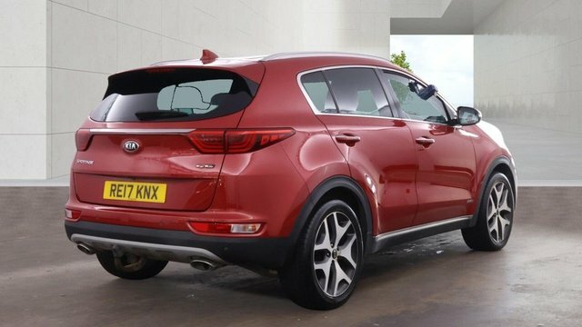 Kia Sportage 2017 2.0 Crdi Gt-line Suv Awd Eu Red #3