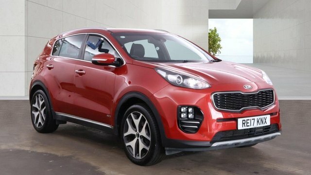 Kia Sportage 2017 2.0 Crdi Gt-line Suv Awd Eu Red