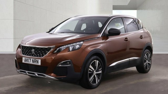 Peugeot 3008 2017 1.6 Bluehdi Gt Line Suv Eur Brown