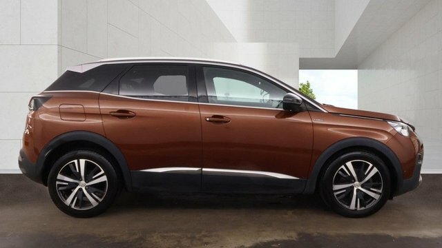 Peugeot 3008 2017 1.6 Bluehdi Gt Line Suv Eur Brown #2