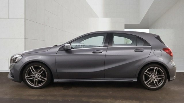 Mercedes-Benz A Class 2016 1.6 A180 Amg Line Premium Hatchback Pet Grey #5