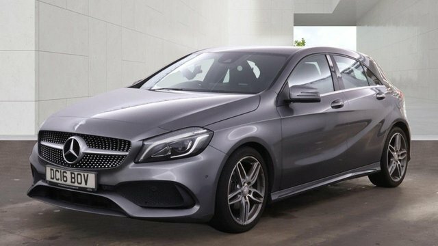 Mercedes-Benz A Class 2016 1.6 A180 Amg Line Premium Hatchback Pet Grey