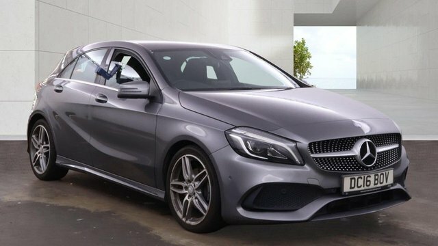 Mercedes-Benz A Class 2016 1.6 A180 Amg Line Premium Hatchback Pet Grey #2