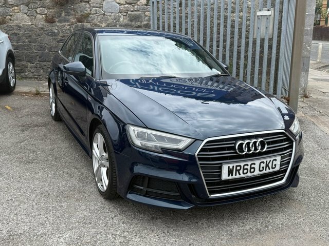 Audi A3 2016 1.4 Tfsi Cod S Line Sportback Manu Blue #3