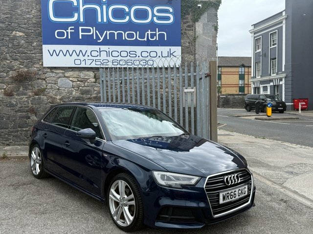 Audi A3 2016 1.4 Tfsi Cod S Line Sportback Manu Blue #4