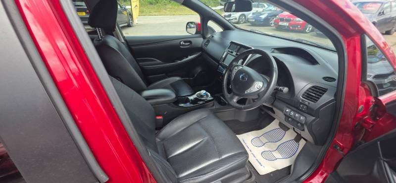Nissan Leaf Acenta 24Kw 109 Bhp Free Road Tax, Huge Spec, White #13