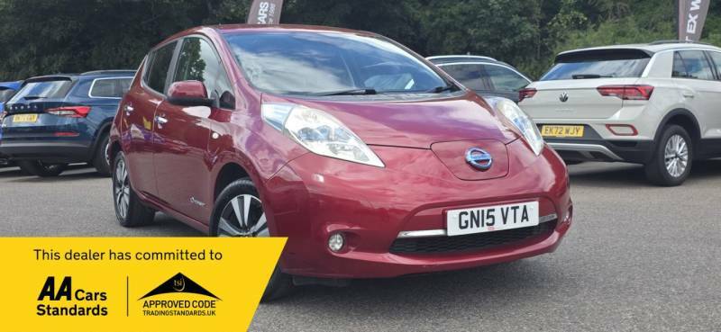 Nissan Leaf Leaf Tekna Flex Red