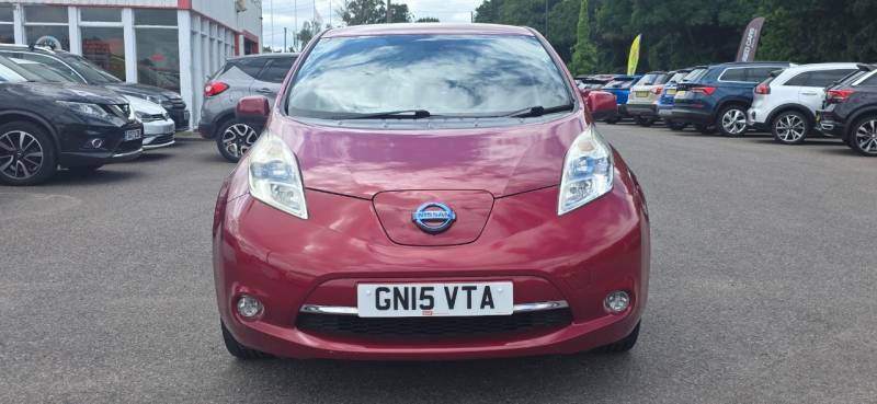 Nissan Leaf Acenta 24Kw 109 Bhp Free Road Tax, Huge Spec, White #8