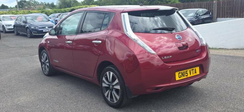Nissan Leaf Acenta 24Kw 109 Bhp Free Road Tax, Huge Spec, White #7