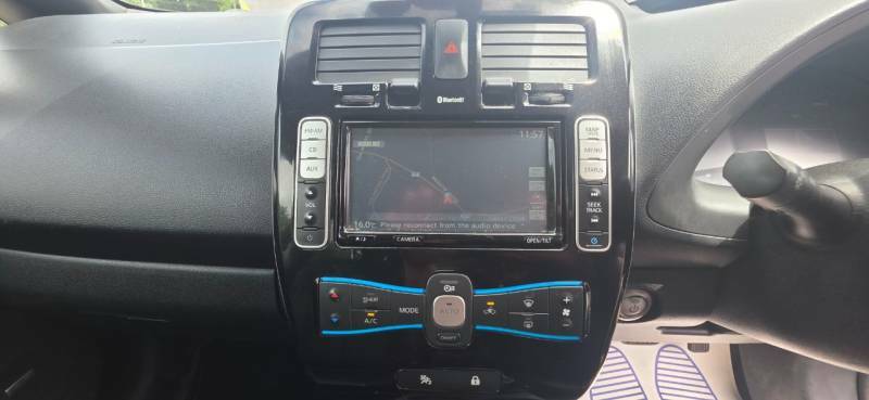 Nissan Leaf Acenta 24Kw 109 Bhp Free Road Tax, Huge Spec, White #17