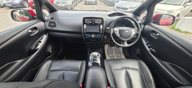 Nissan Leaf Acenta 24Kw 109 Bhp Free Road Tax, Huge Spec, White #9