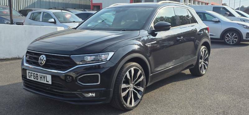Volkswagen T-Roc 1.5 Tsi Evo R-line Dsg Black #3
