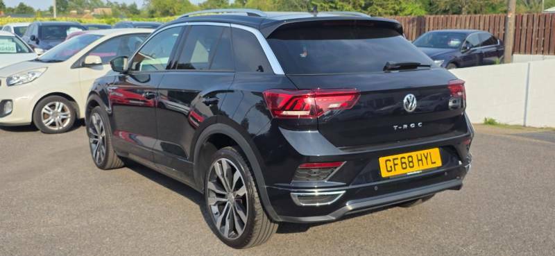 Volkswagen T-Roc 1.5 Tsi Evo R-line Dsg Black #5