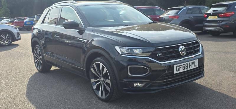 Volkswagen T-Roc 1.5 Tsi Evo R-line Dsg Black #4