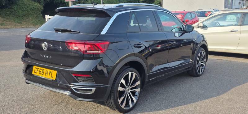 Volkswagen T-Roc 1.5 Tsi Evo R-line Dsg Black #6