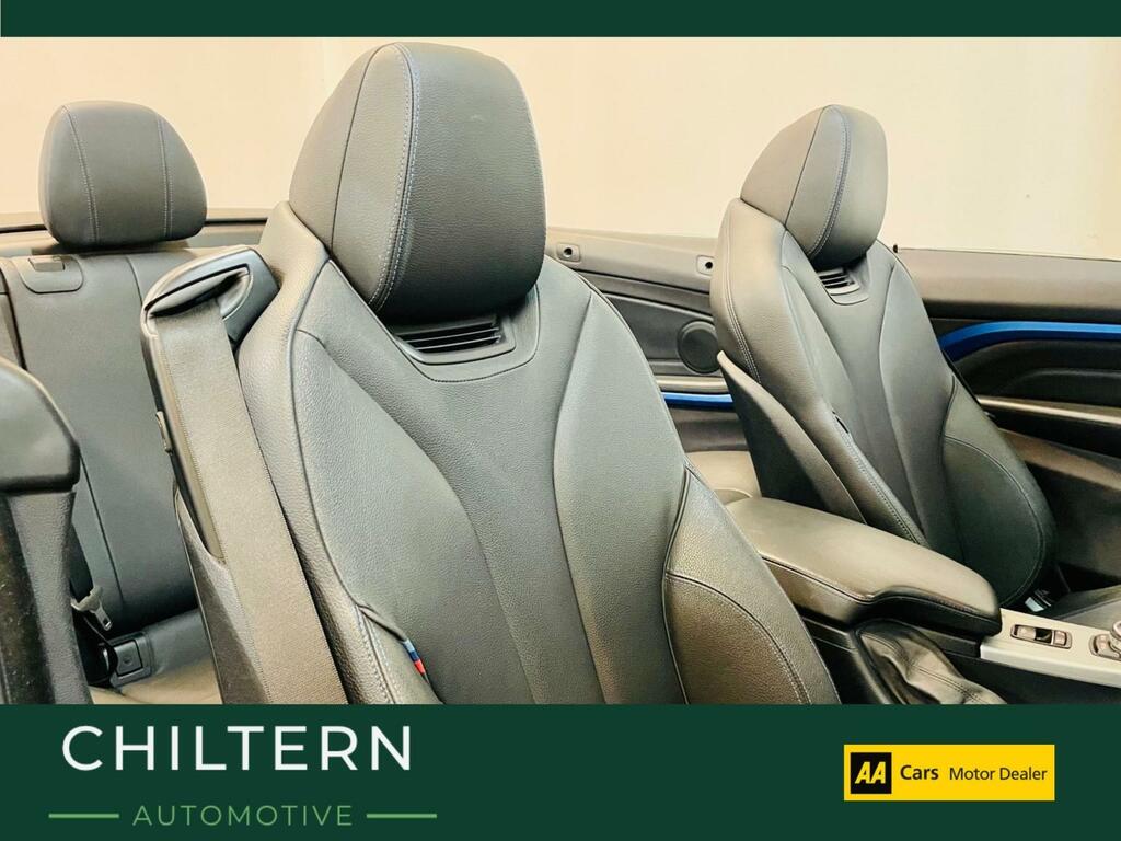 BMW 4 Series 2.0 428I M Sport Convertible Blue #4