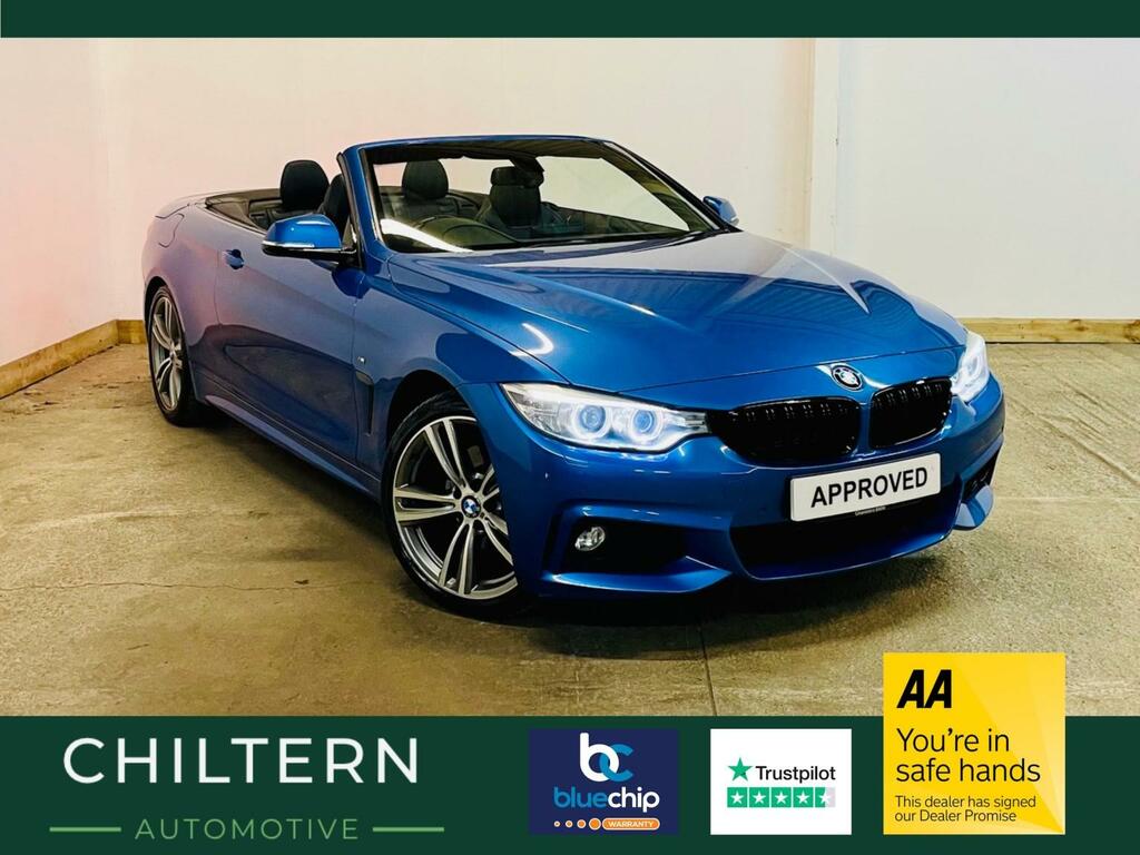 BMW 4 Series 2.0 428I M Sport Convertible Blue