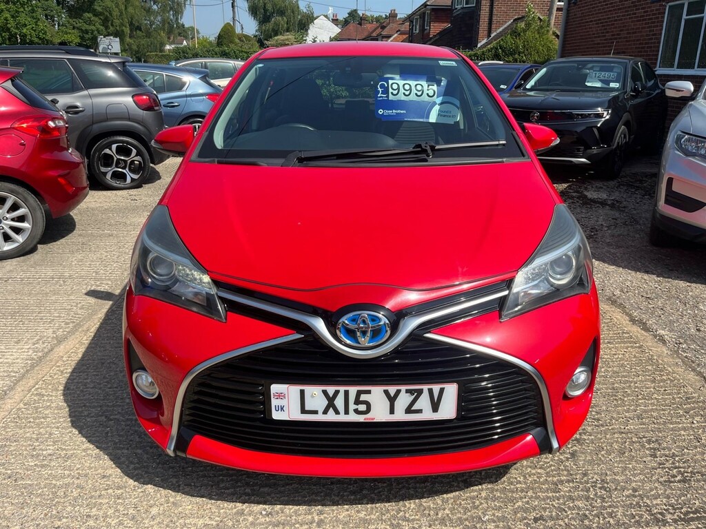Toyota Yaris 1.5 Vvt-h Excel E-cvt Euro 6 15In Alloy RO53ANG Red #2