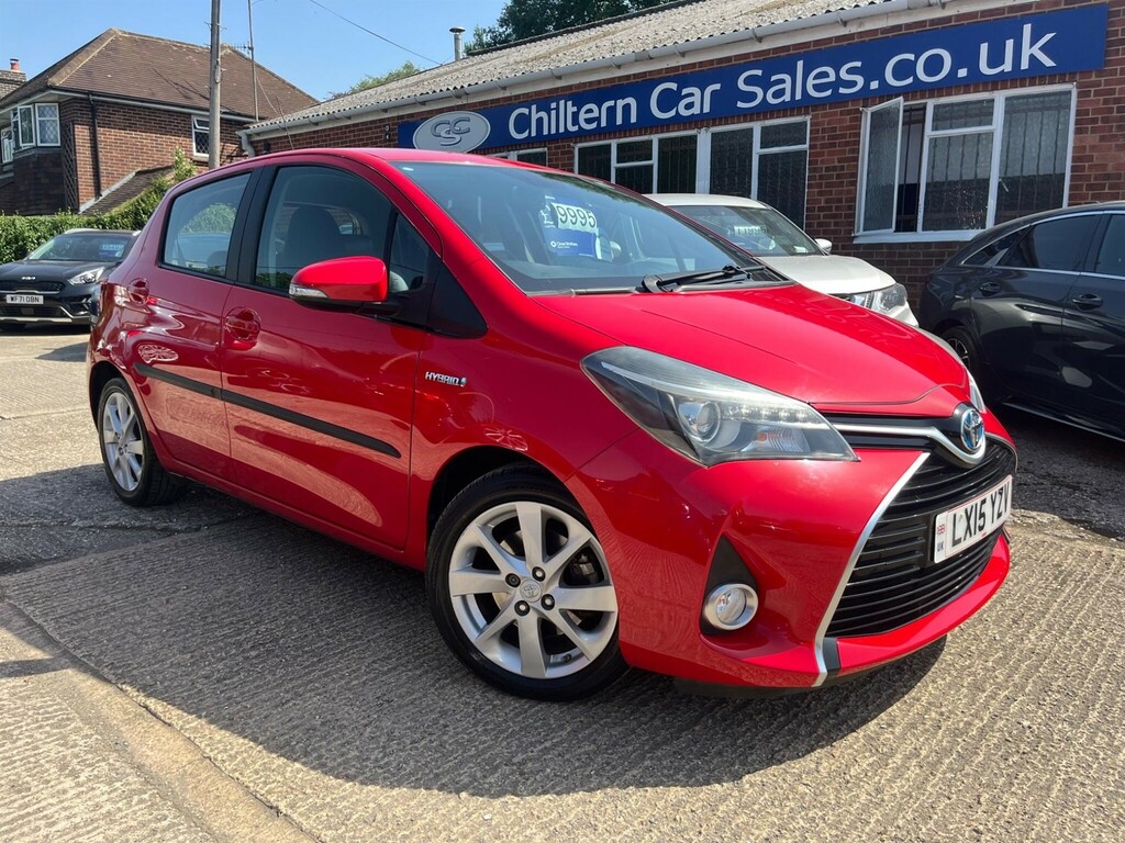 Toyota Yaris 1.5 Vvt-h Excel E-cvt Euro 6 15In Alloy RO53ANG Red #5