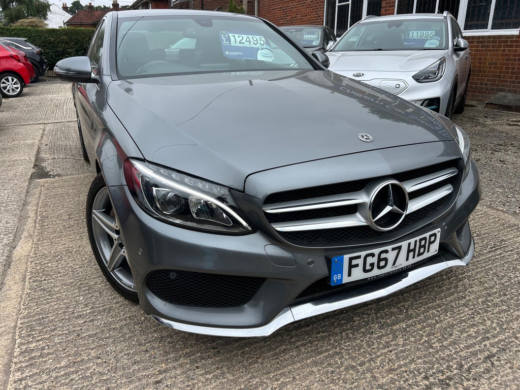 Mercedes-Benz C Class 2.1 D Amg Line G-tronic Euro 6 Ss FG67HBP #2