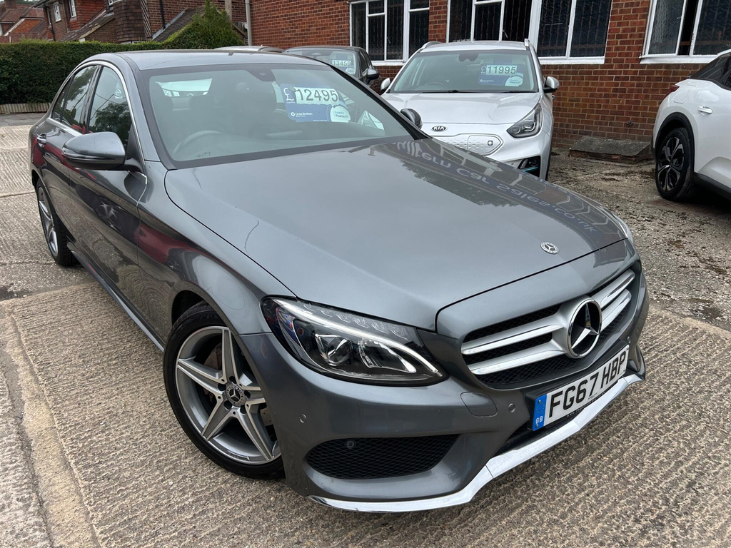 Mercedes-Benz C Class 2.1 D Amg Line G-tronic Euro 6 Ss FG67HBP #6