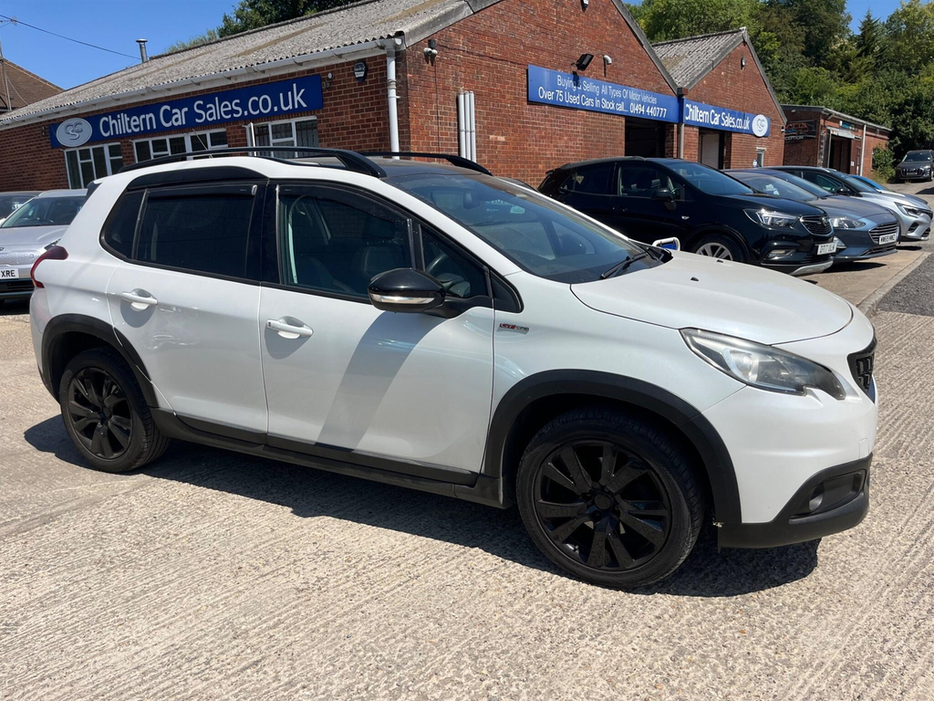 Peugeot 2008 1.2 Puretech Gt Line Eat Euro 6 Ss White