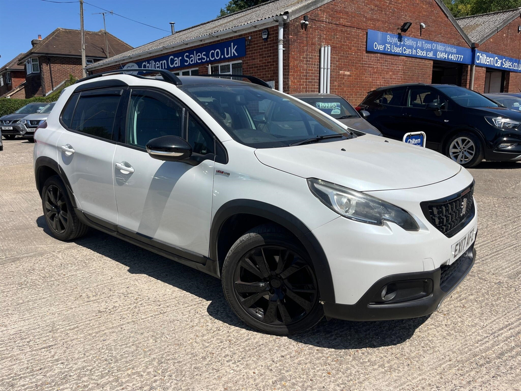 Peugeot 2008 1.2 Puretech Gt Line Eat Euro 6 Ss White #3