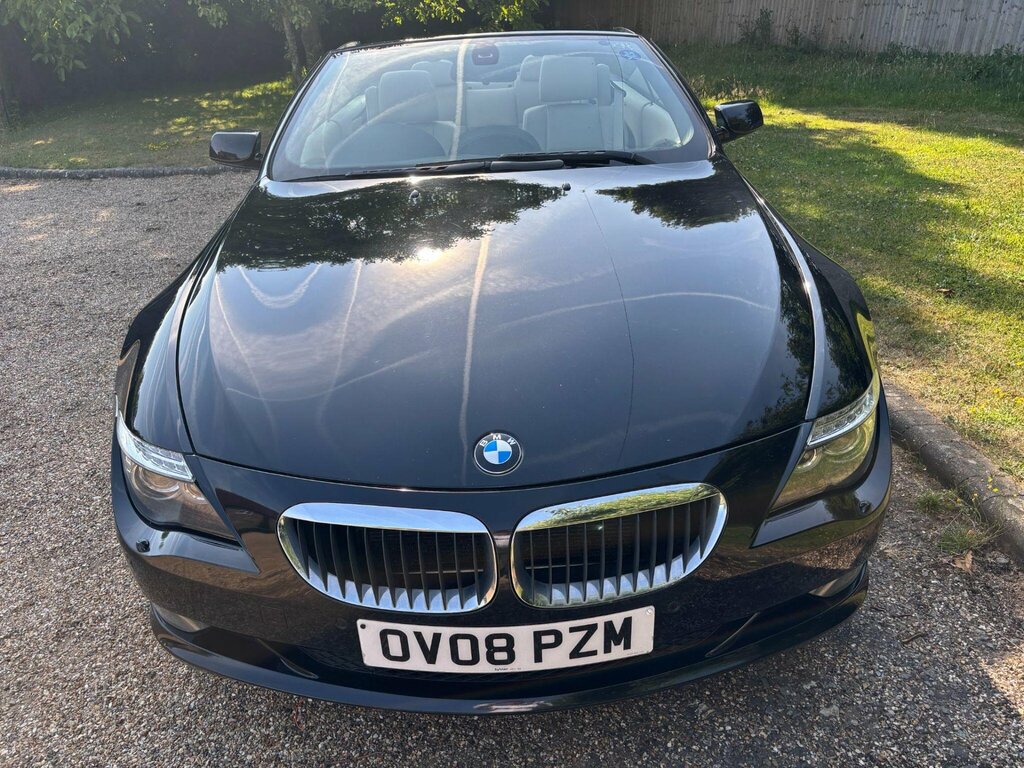 BMW 6 Series Coupe Black #8