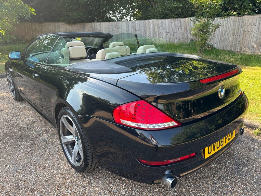 BMW 6 Series 3.0 630I Sport Steptronic Euro 4 Black #5