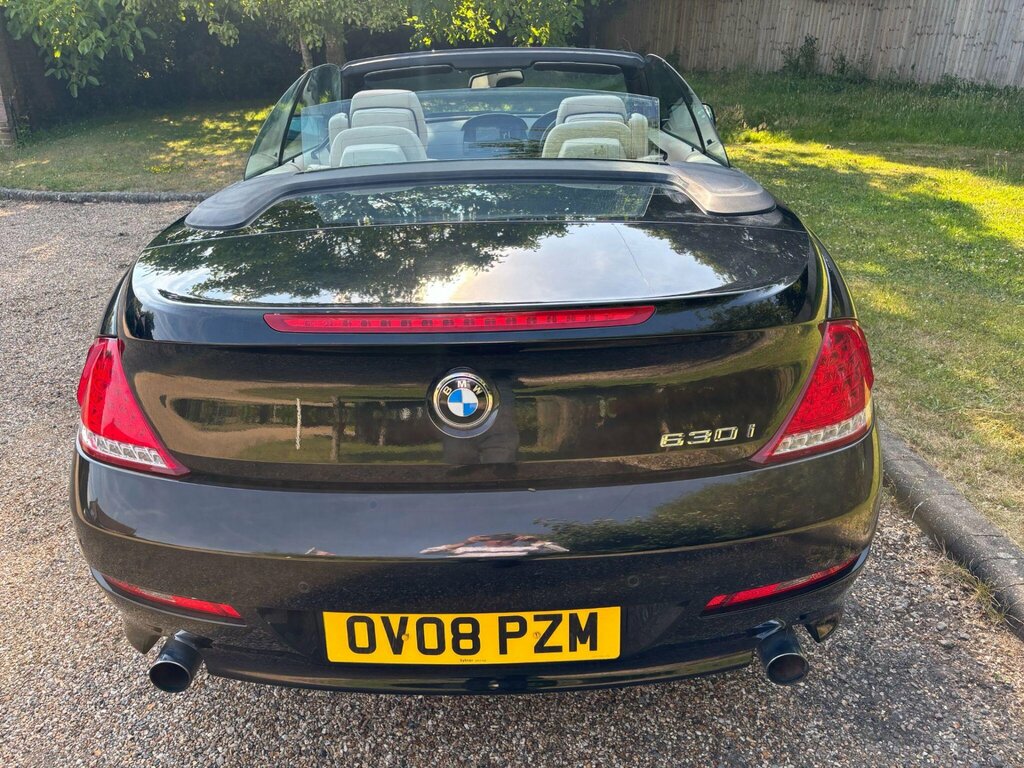 BMW 6 Series Coupe Black #10