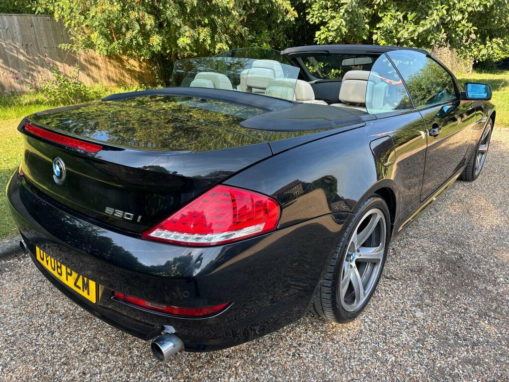 BMW 6 Series Coupe Black #12