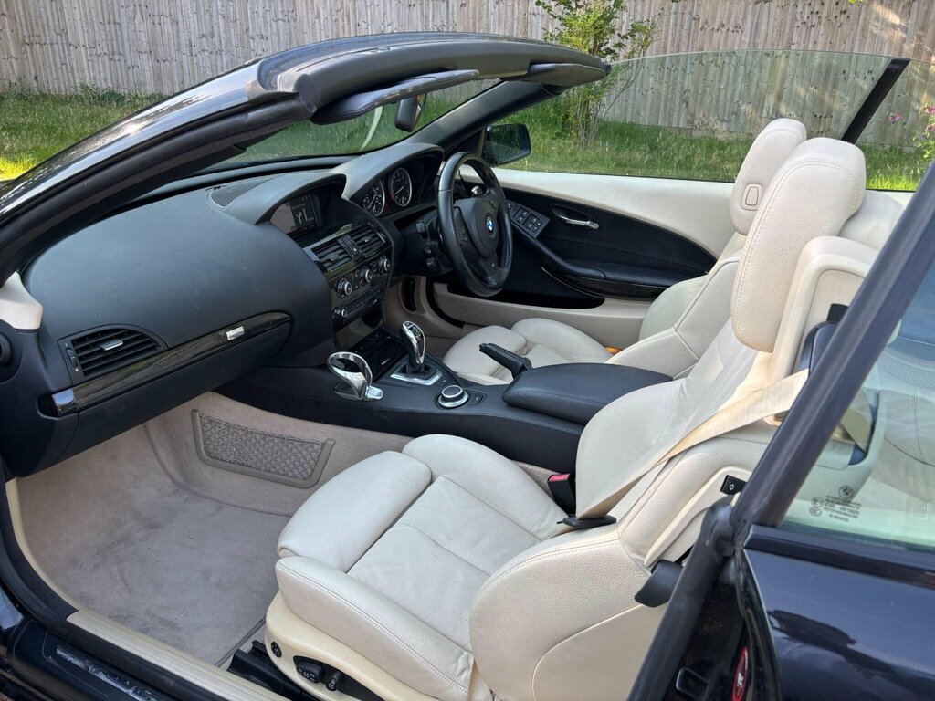 BMW 6 Series Coupe Black #30