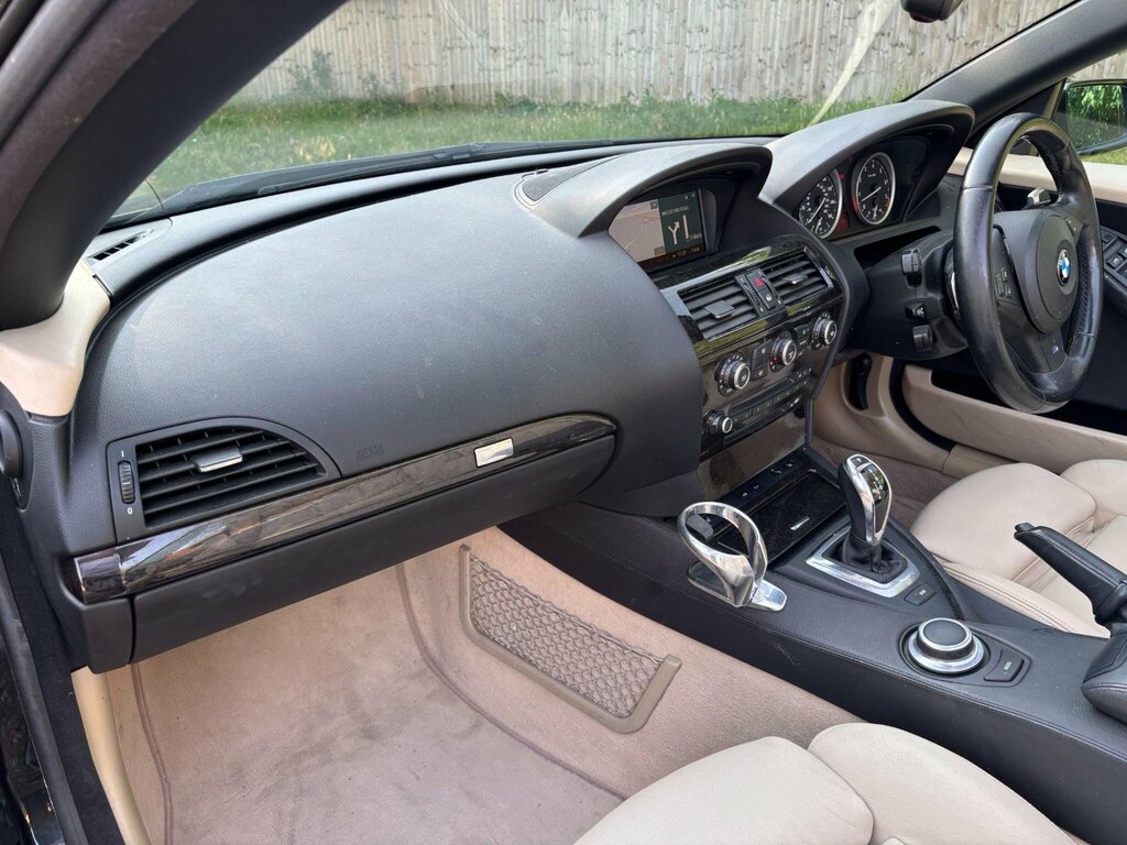BMW 6 Series Coupe Black #14