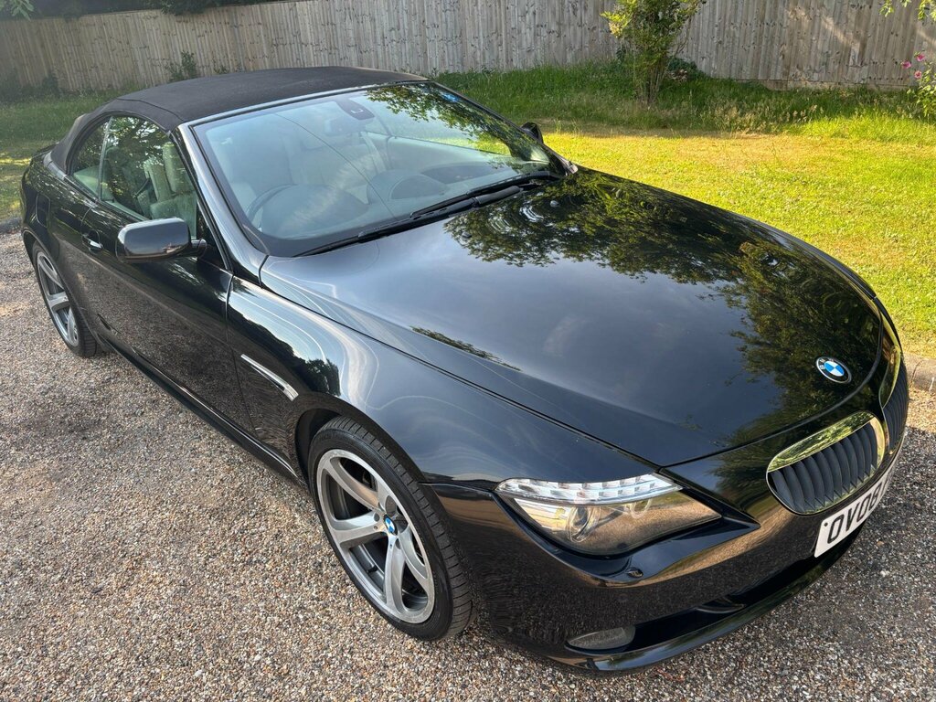 BMW 6 Series Coupe Black #7