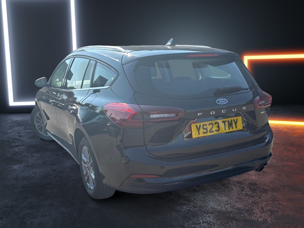 Ford Focus 1.0 Ecoboost Hybrid Mhev 155 Titanium YS23TMY Black #2