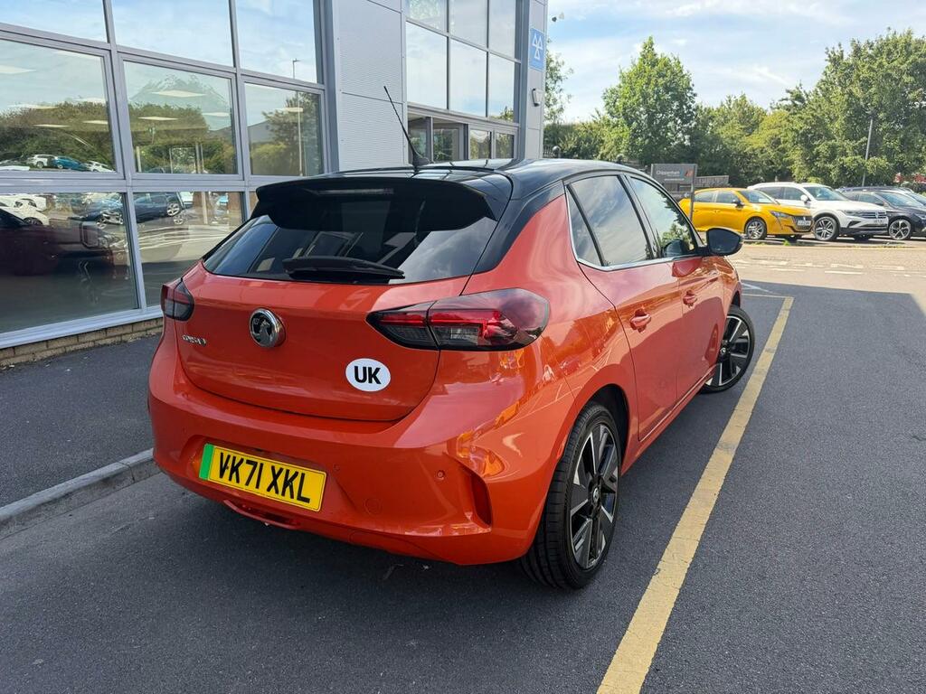 Vauxhall Corsa-e 100Kw Elite Nav Premium 50Kwh 7.4Kwch VK71XKL Orange #6