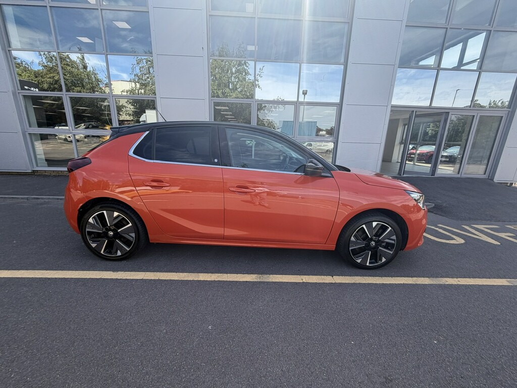 Vauxhall Corsa-e 100Kw Elite Nav Premium 50Kwh 7.4Kwch VK71XKL Orange #5