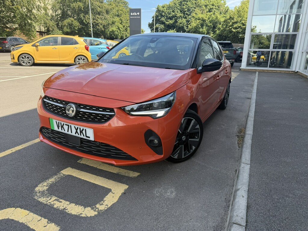 Vauxhall Corsa-e 100Kw Elite Nav Premium 50Kwh 7.4Kwch VK71XKL Orange #3