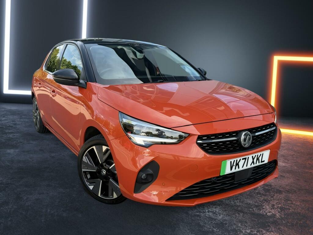 Vauxhall Corsa-e 100Kw Elite Nav Premium 50Kwh 7.4Kwch Orange