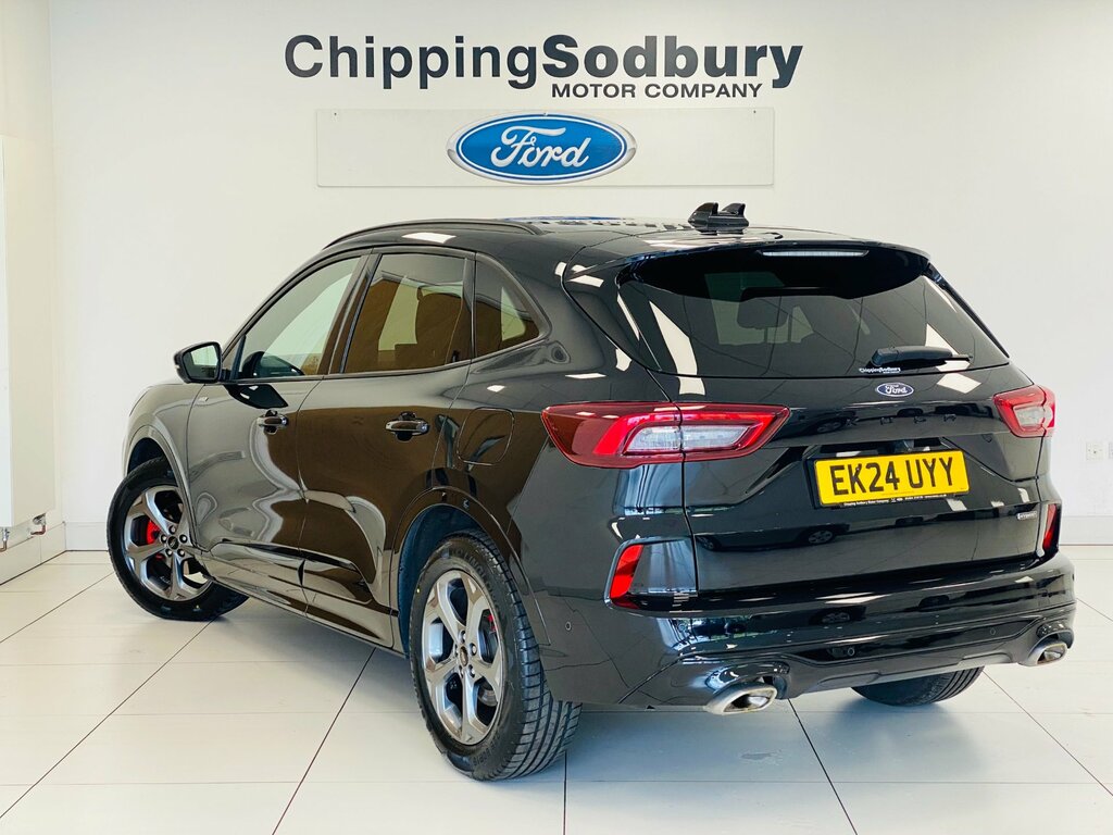 Ford Kuga 2.5H Duratec St-line Suv Hybrid Cvt Eur EK24UYY Black #2