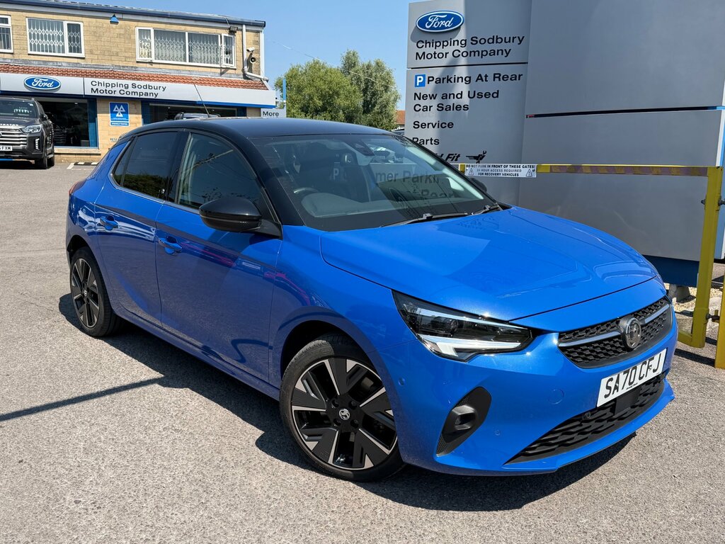 Vauxhall Corsa-e 50Kwh Elite Nav Hatchback 7.4Kw Blue