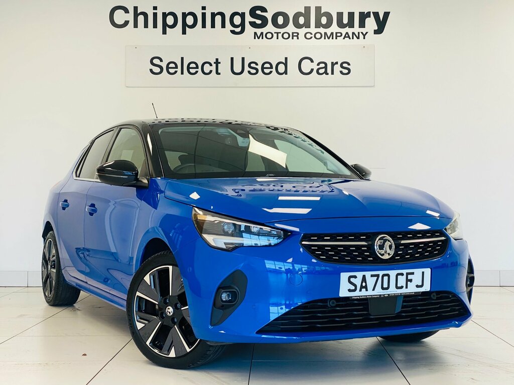 Vauxhall Corsa-e 50Kwh Elite Nav Hatchback 7.4Kw Blue